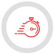 Faster time icon